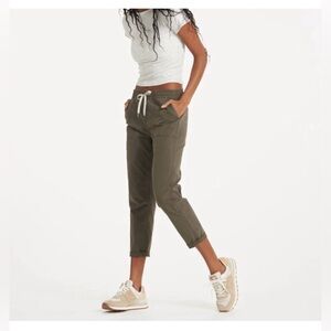 Vuori Vintage Ripstop Dark Oregano Green Pants Size S